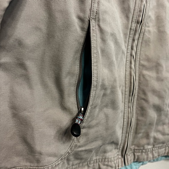 L.L. Bean VTG Women's Canvas Utility Field Full Zip Cotton Jacket Sz Medium - Picture 5 of 9